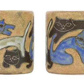 Mara Stoneware Kitties Mug