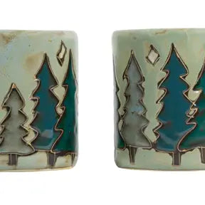 Mara Stoneware Pinetrees Mug