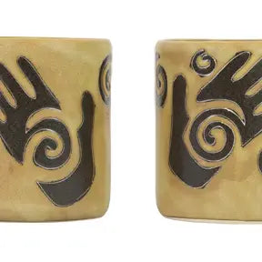 Mara Stoneware Healing Hands Mug