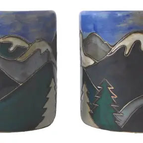 Mara Stoneware Snowy Mountain Mug