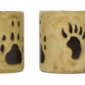 Mara Stoneware Bear/Wolf Paws Mug