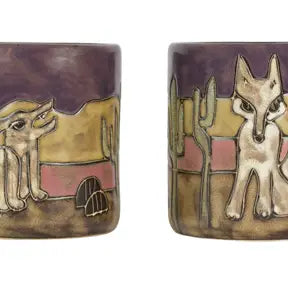 Mara Stoneware Coyote Mug