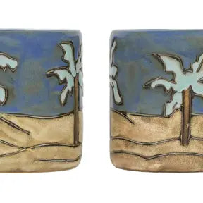 Mara Stoneware Desert Palms Mug