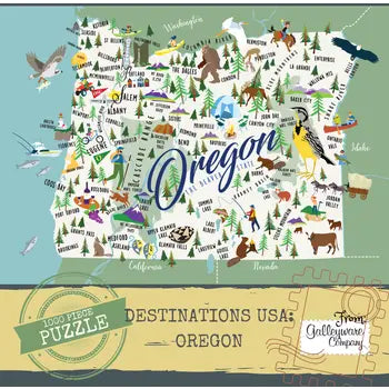 Oregon 1000 Piece Jigsaw Puzzle