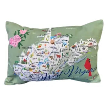 West Virginia - 14" Lumbar Pillow