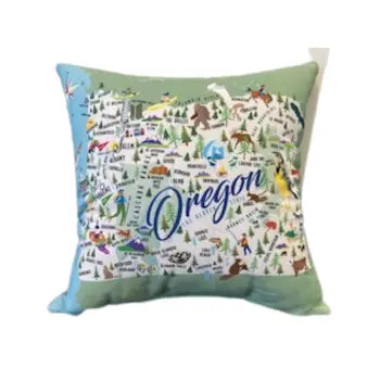 Oregon - 18" Square Pillow