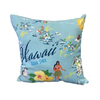 Hawaii - 18" Square Pillow