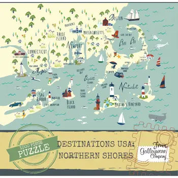 Northern Shores 1000 Piece Jigsaw Puzzle