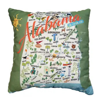 Alabama - 18" Square Pillow