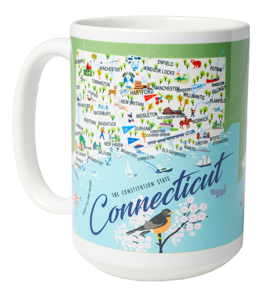 Connecticut - 15-oz. Ceramic Mug