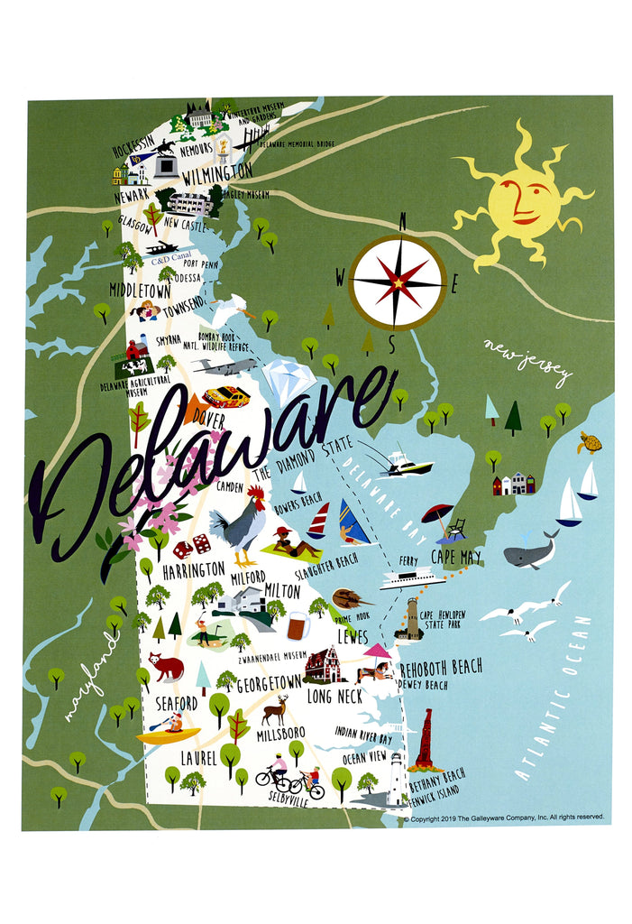 Delaware - Print