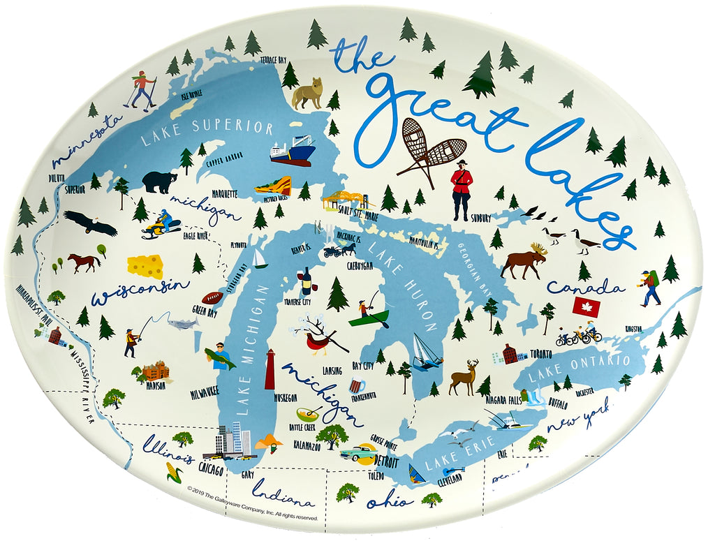 Great Lakes - 16" Platter