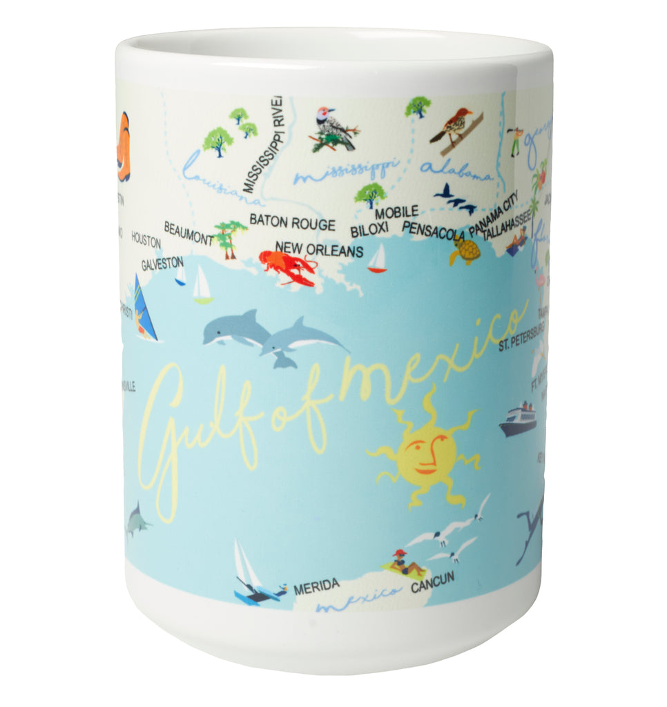 Gulf of Mexico - 15-oz. Ceramic Mug