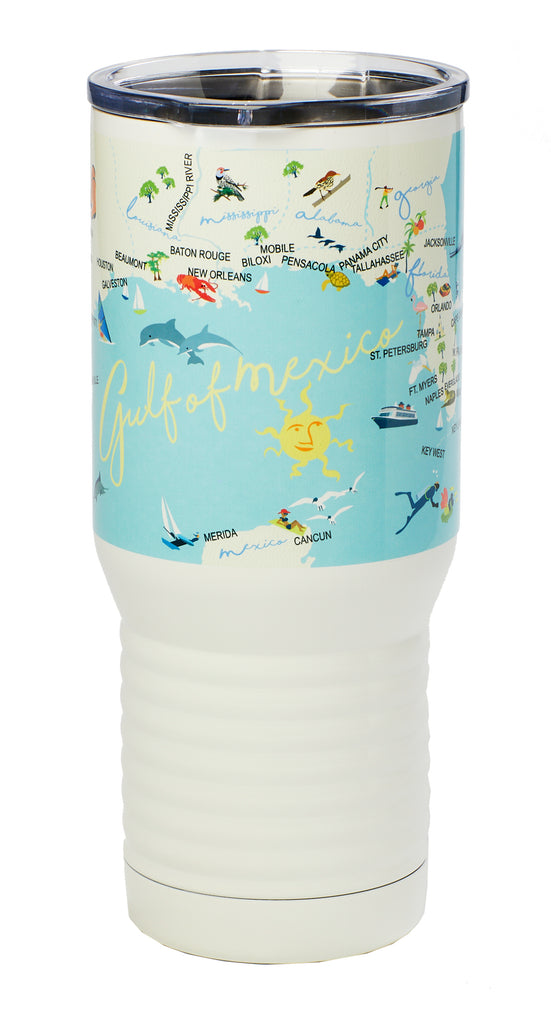 Gulf of Mexico - 20-oz. Stainless Steel Tumbler