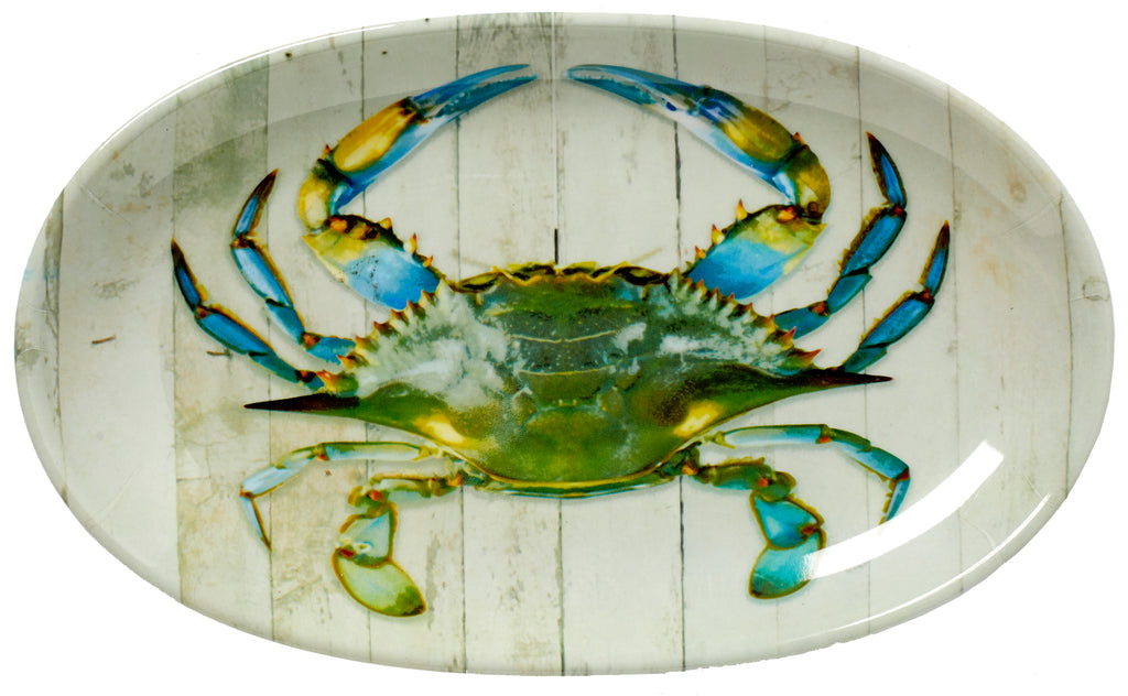 Blue Crab - 8" Tidbit Tray