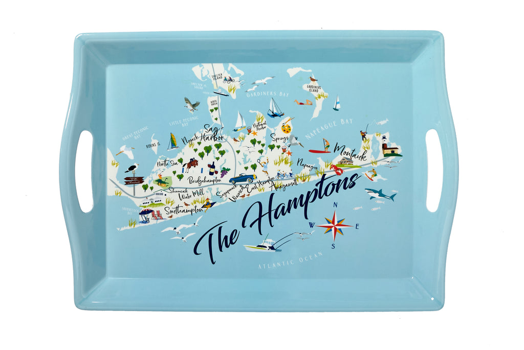 The Hamptons - 2-Handle Butler Tray