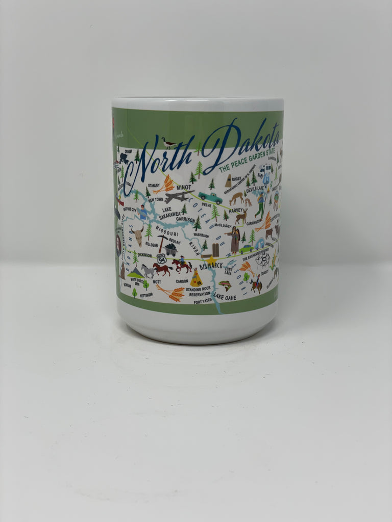 North Dakota - 15-oz. Ceramic Mug