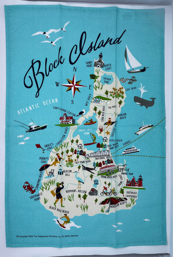 Block Island - Kitchen Towel