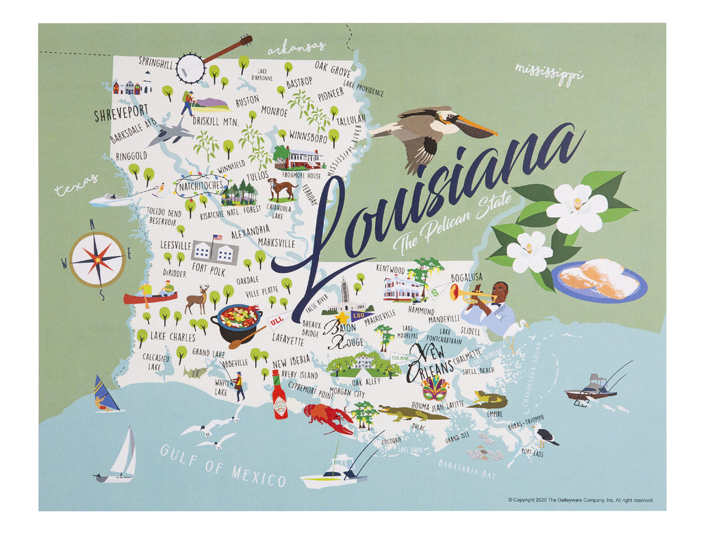 Louisiana - Print