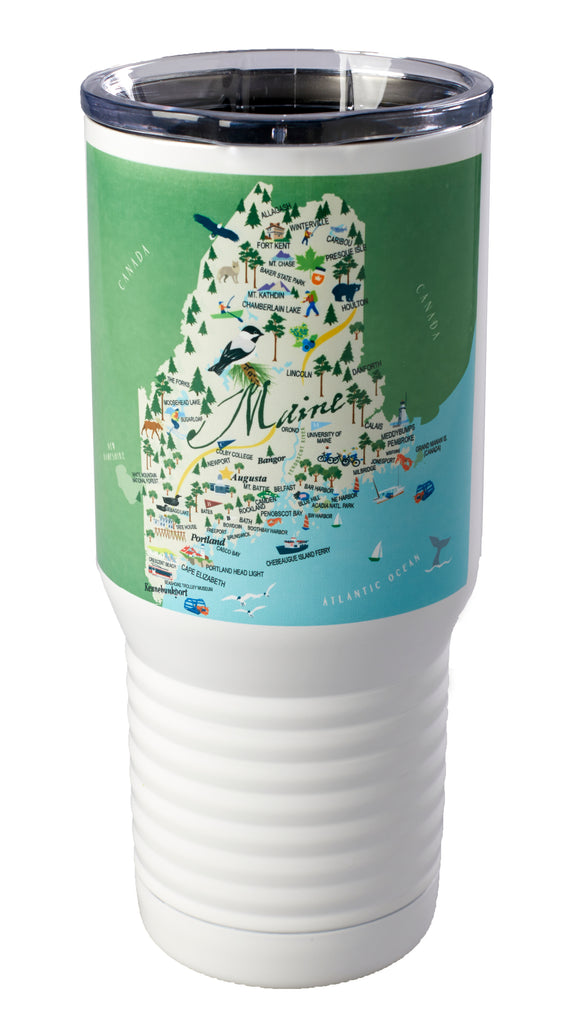 Maine - 20-oz. Stainless Steel Tumbler