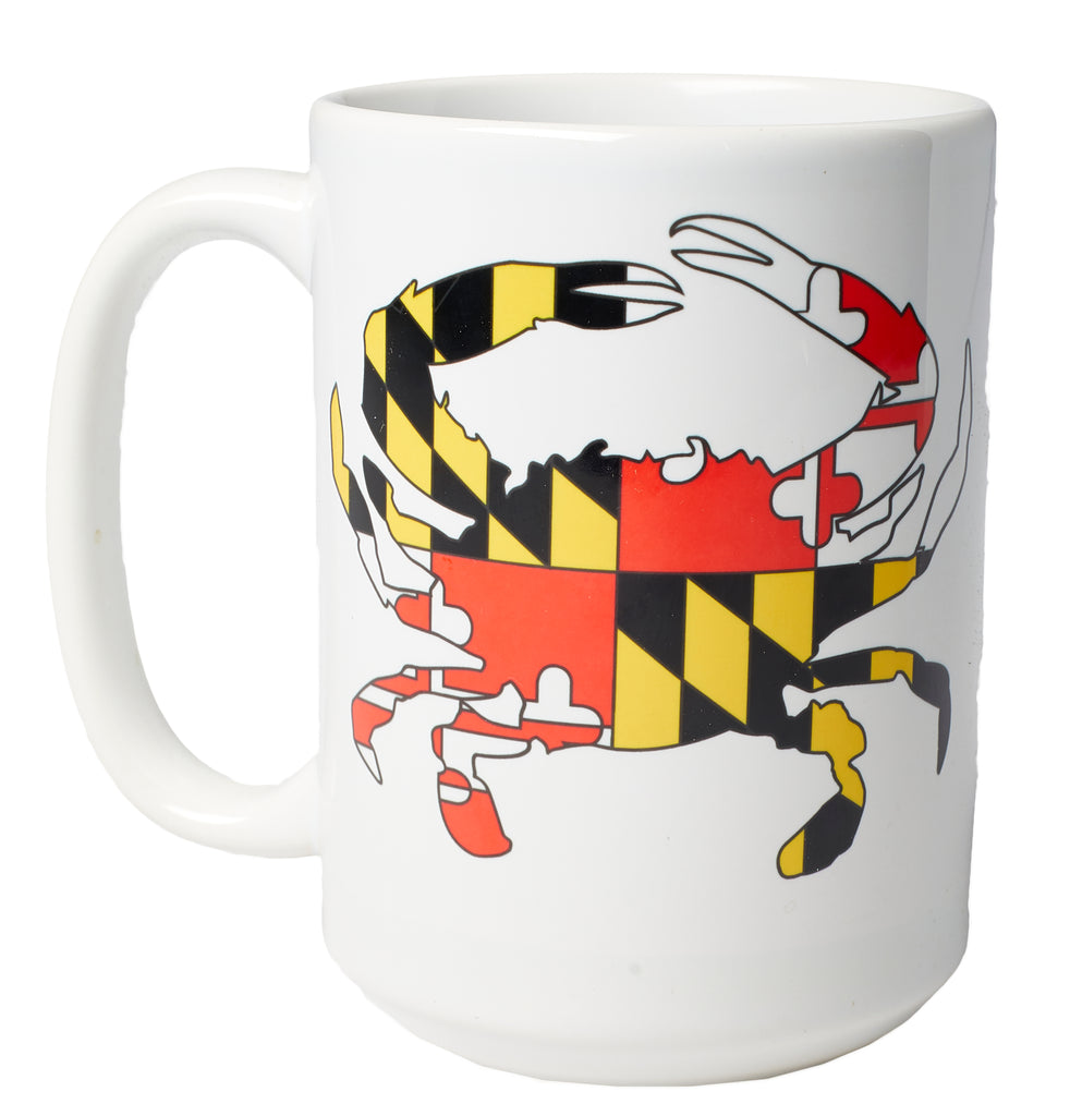 Maryland State Flag Crab - 15-oz. Ceramic Mug