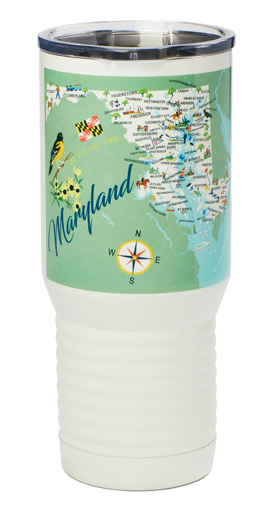 Maryland - 20-oz. Stainless Steel Tumbler