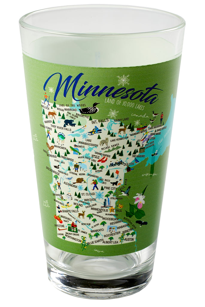 Minnesota - 16-oz. Pint Glass