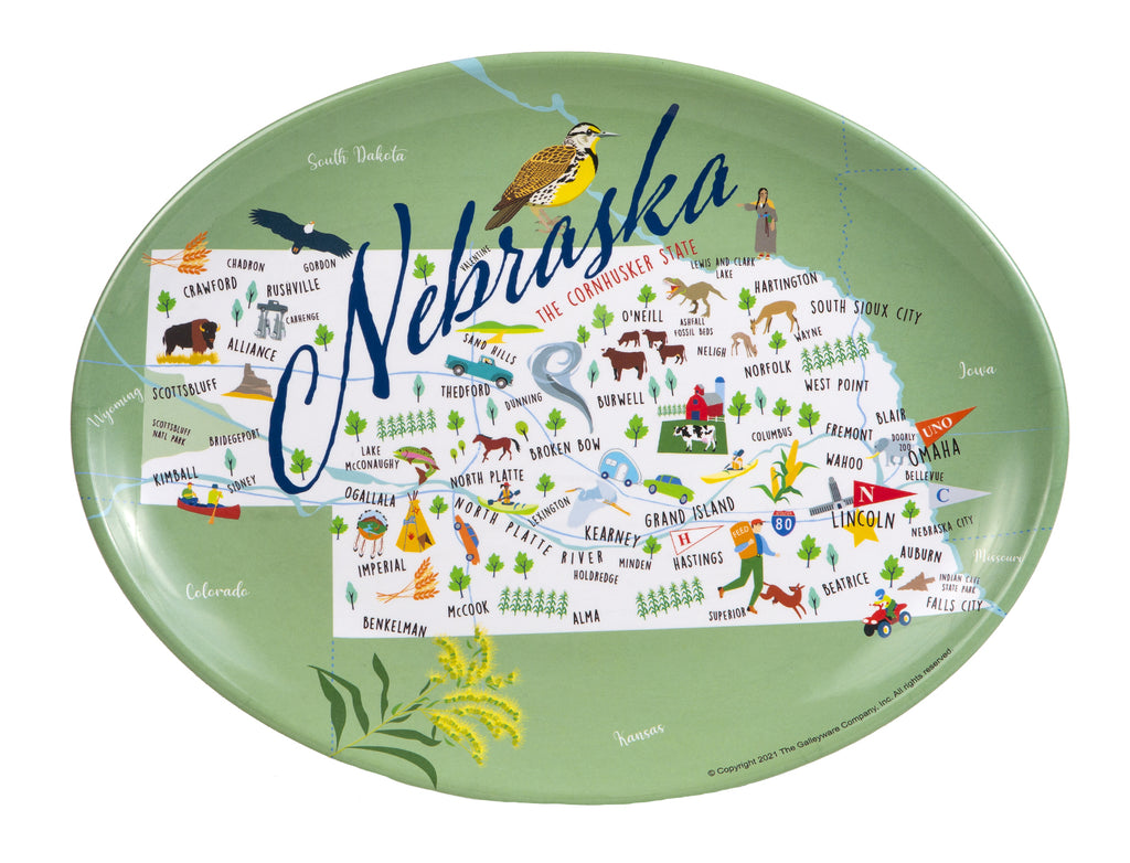 Nebraska - 16" Platter