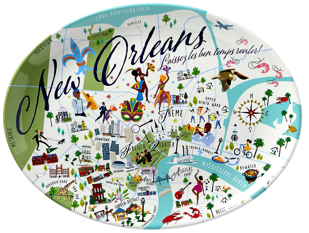New Orleans - 16" Platter