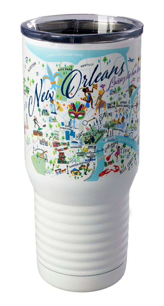 New Orleans - 20-oz. Stainless Steel Tumbler