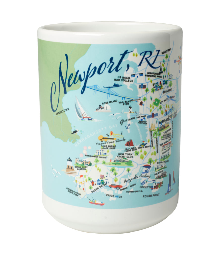 Newport, RI - 15-oz. Ceramic Mug