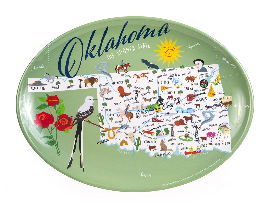Oklahoma - 16" Platter