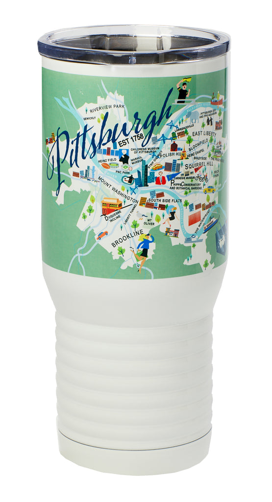 Pittsburgh - 20-oz. Stainless Steel Tumbler