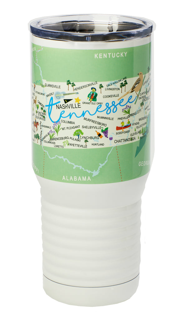 Tennessee - 20-oz. Stainless Steel Tumbler