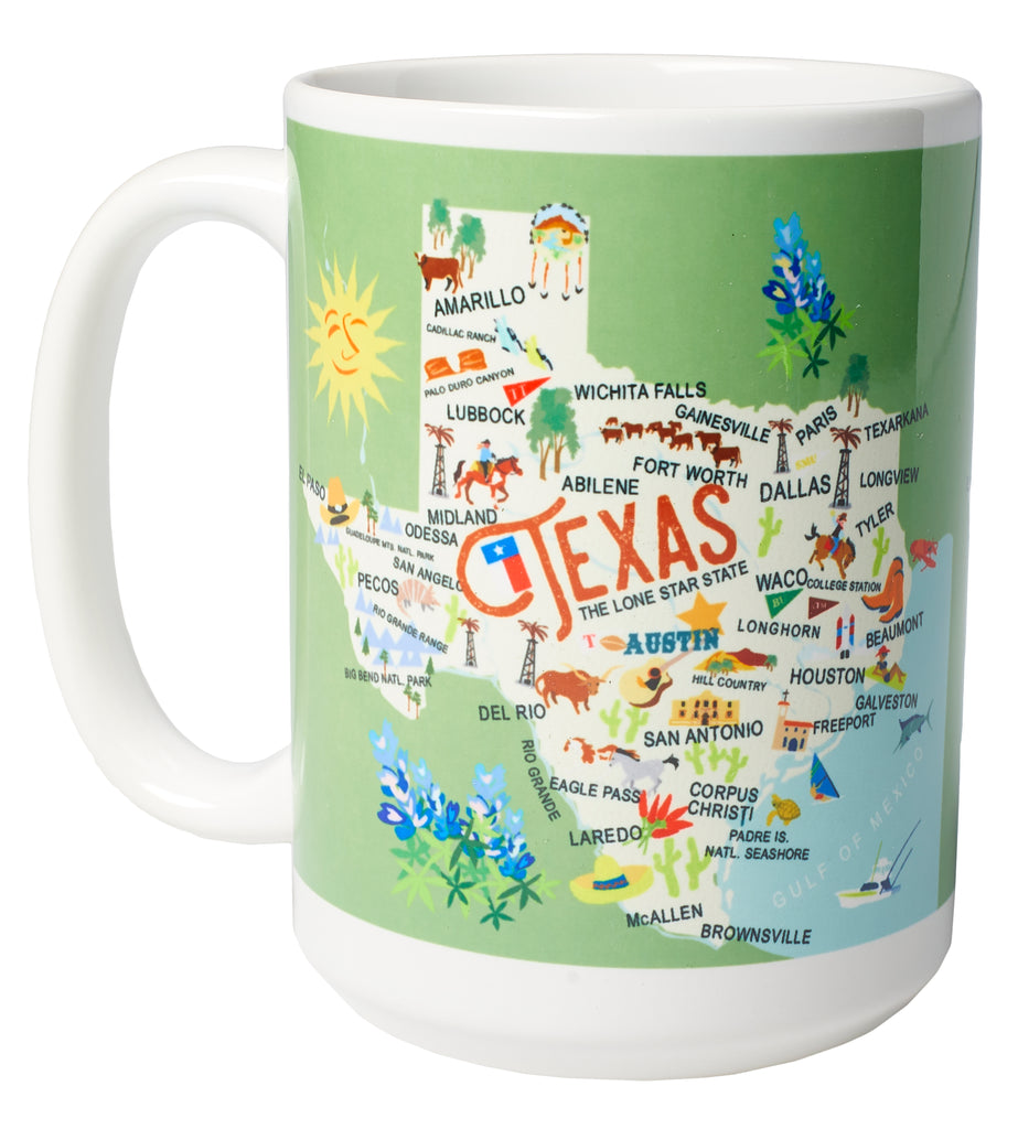Texas - 15-oz. Ceramic Mug