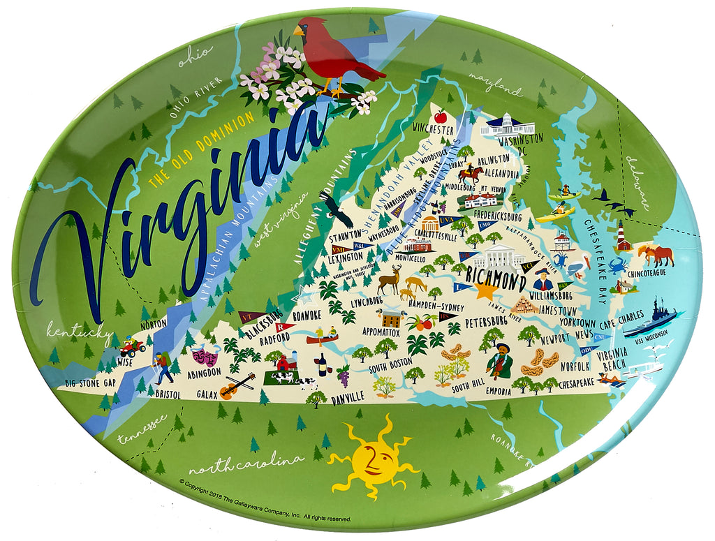 Virginia - 16" Platter