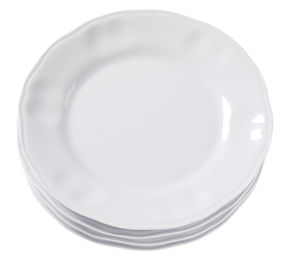 White 9" Salad/Dessert Plate