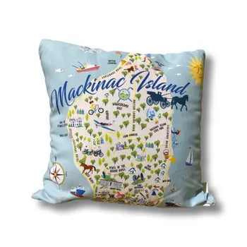 Mackinac Island - 18" Square Pillow