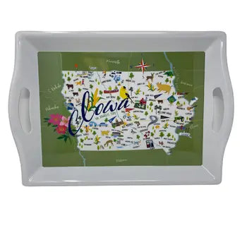 Iowa Butler Plate Iowa- 2- Handle Butler Tray – Galleyware