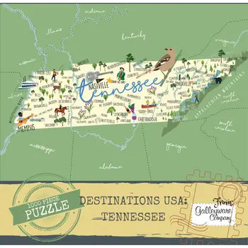 Tennessee 1000 Piece Jigsaw Puzzle
